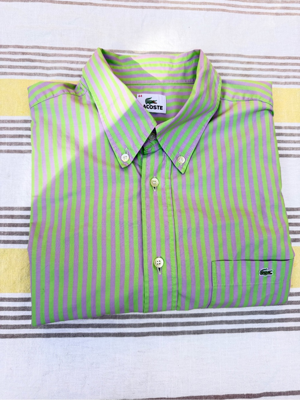 Vintage Lacoste button up shirt size 44
